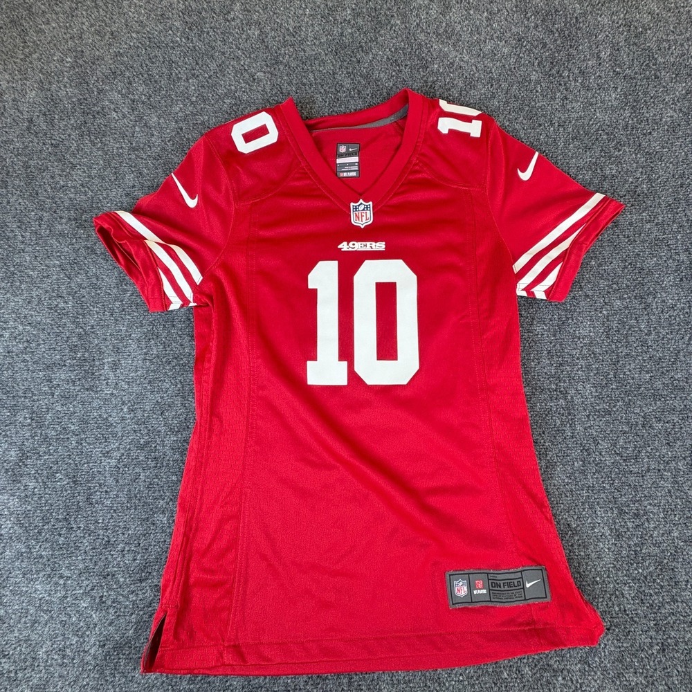 Nike On Field Jimmy Garoppolo San Francisco 49ers‎ NFL Jersey Mens Small Scarlet